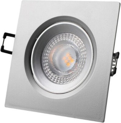 LED-Einbaustrahler EDM 5W - 380lm - 3200K - Rahmen verchromt - 31658