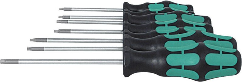 Schraubendreher-Satz, für Torx, mit Haltefunktion, 7-teilig - Wera