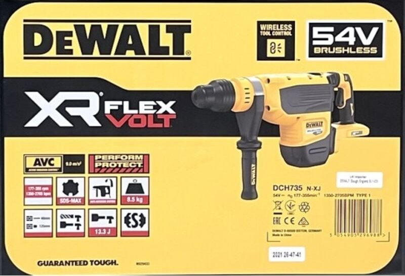 Dewalt - DCH735N-XJ Akku-Kombihammer