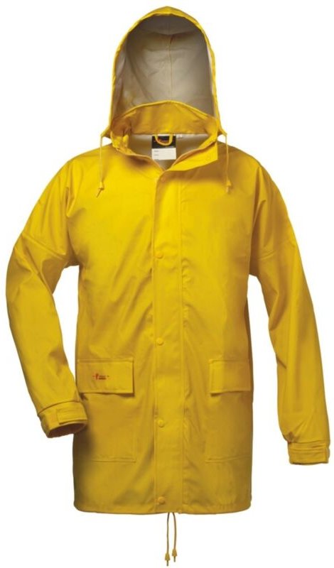 Thumbnail - PU-Stretch-Regenjacke landskrona gelb 26404 m