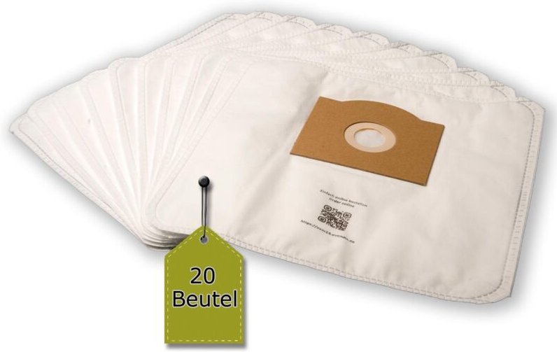 20 Staubsaugerbeutel passend für Delonghi xtr - Floor Line + 2 Mikro-Filter