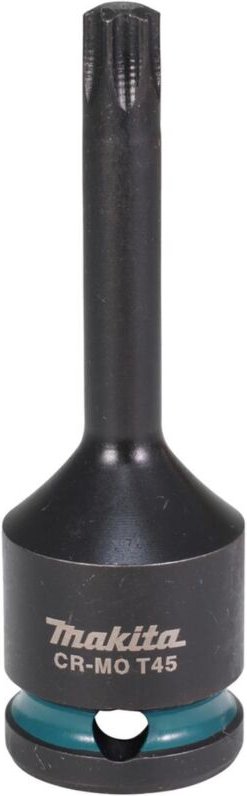 Impact Black T-Schlagnuss 1/2 Zoll T45 78mm cr-mo Schlagschrauber E-19825 - Makita