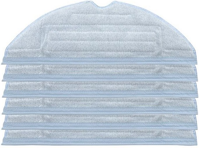 6PCS Roboter-Staubsauger Ersatz Mopp Tuch Kit für Roborock S8