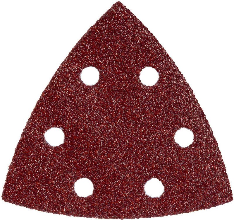 5 Haftschleifblätter 93x93 mm ,p 60, Serie 'professional', für Holz und Metall, - Metabo