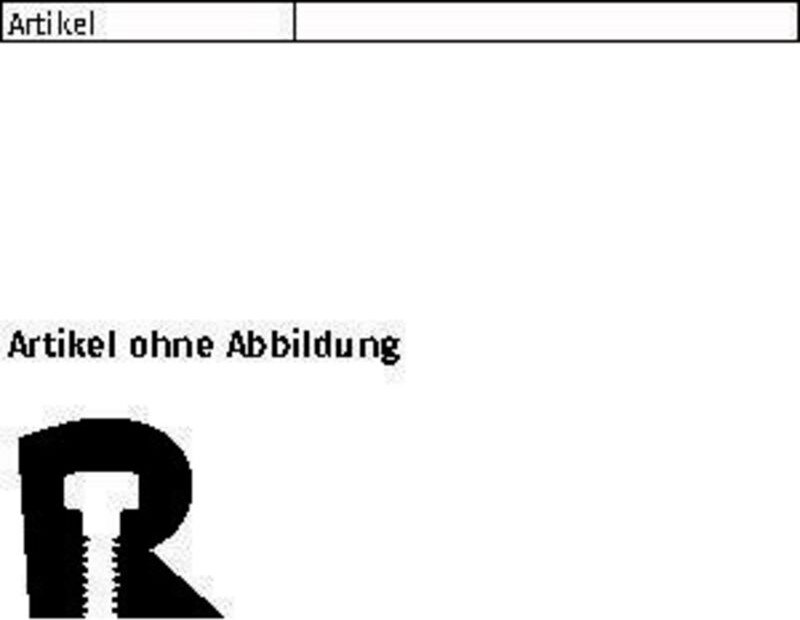 Gewindestange DIN 975 M 6 Länge 1000mm Ohne Oberflächenangabe