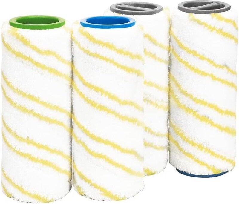 4er-Set Ersatzwalzen für Kärcher FC7 FC5 FC3 Bodenreiniger ohne FI-Zubehör 2.055-006.0