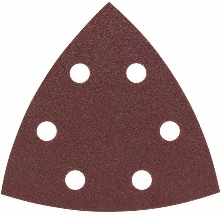 Klettschleifscheibe 95 x 90 mm, p 120, 6 Löcher - Bosch