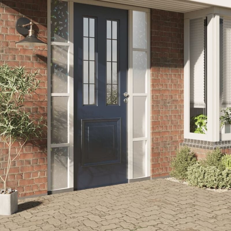 Fensterfolie Sichtschutzfolie Fenster Folie Matt 3D Regenbogen-Muster pvc Vidaxl