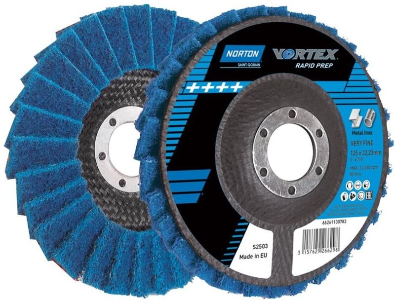 FP - Norton Clipper scm Fächerscheibe 125 mm Grob