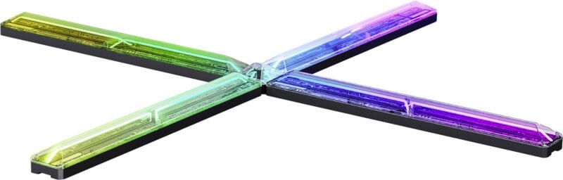 Govee Govee Gaming Wall light H6063312 LED-Wandleuchte 72 W LED-Modul Schwarz