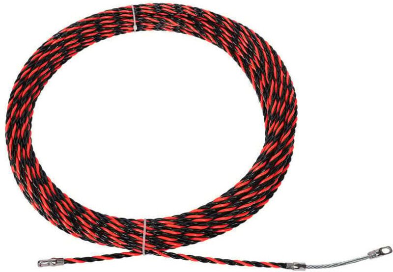 Shining House - Elektrischer Drahtzieher, 5 m, 5 mm, elektrischer Kabelzieher, flexible Spiraldrahtziehernadel, Elektrik...