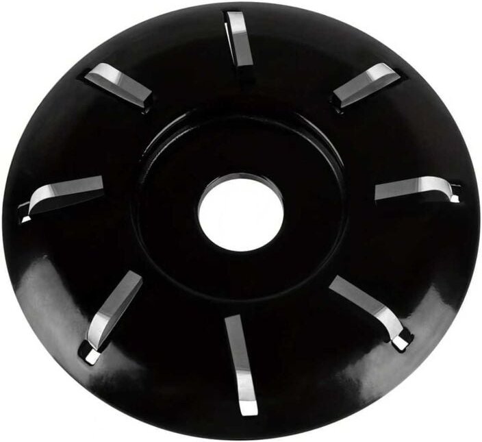 Holzschnitzscheibe, Sechszahn-Holzbearbeitungsschaber, Holzscheibenschleifer, Holzschnitzscheibenrad, 8-zahniges elektri...