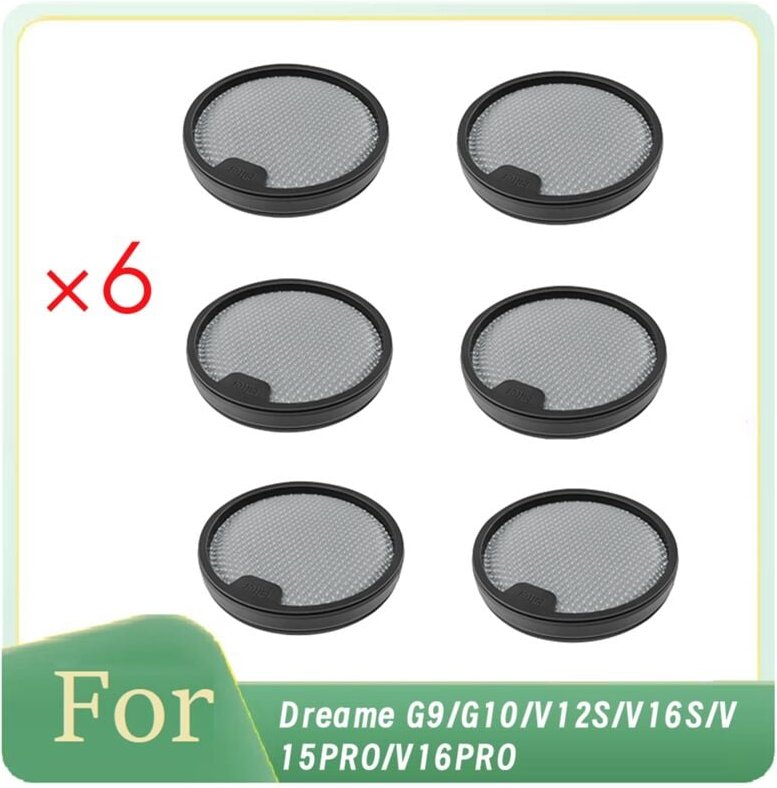 6-teilig für G9/G10/V12S Filter-Baumwoll-Ersatzkit