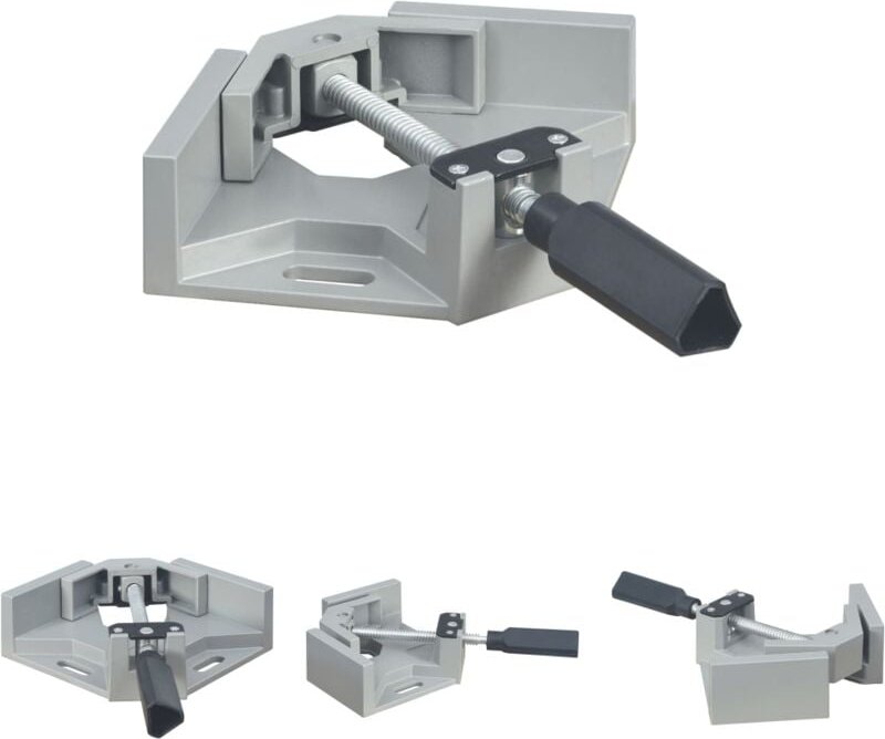 The Living Store - Winkelklemme 95 mm Aluminium - Schraubzwingen & -stöcke