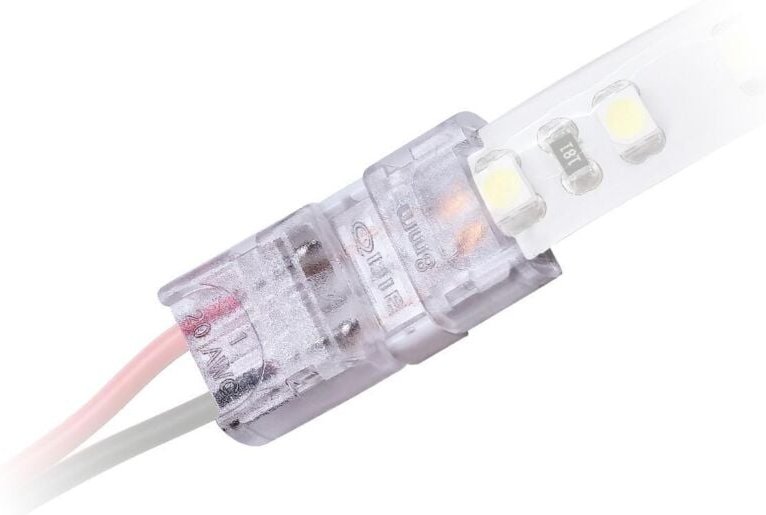 Streifenanschlusskabel 8mm 2Pin für einfarbige LED-Streifen IP65 DC24V/5A