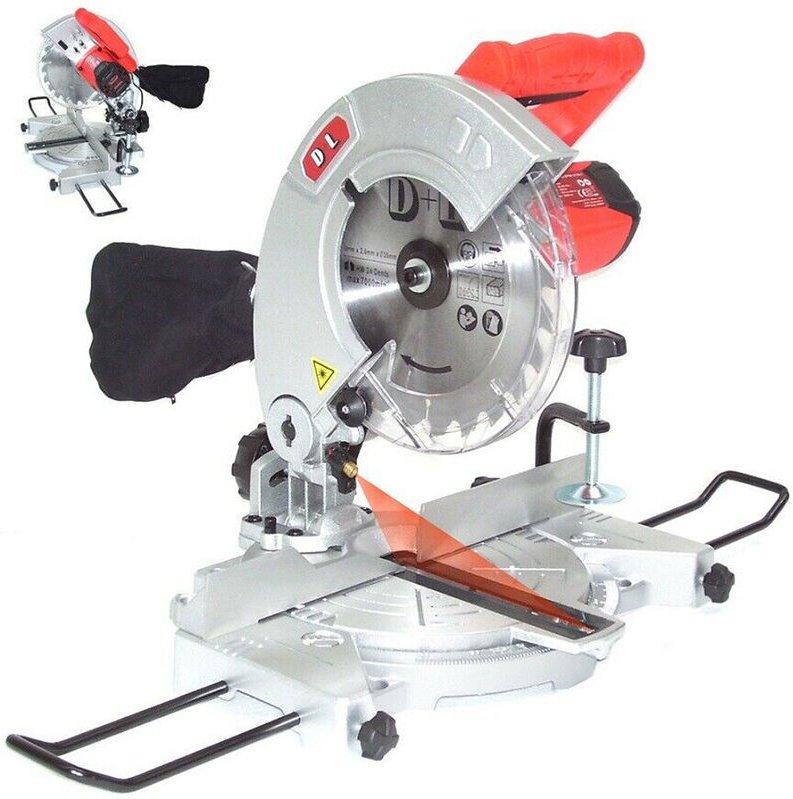 Kappsäge Gehrungssäge 56123 Winkelsäge 210mm Laser 1100W Säge Kreissäge