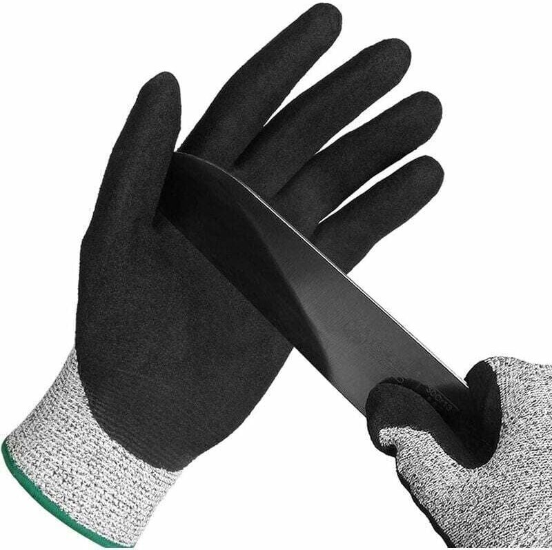 Thumbnail - Odipie - Schnittfeste Handschuhe, Schutzhandschuhe der Stufe 5, aus Edelstahlgeflecht, geeignet für Arbeitshandschuhe zu...