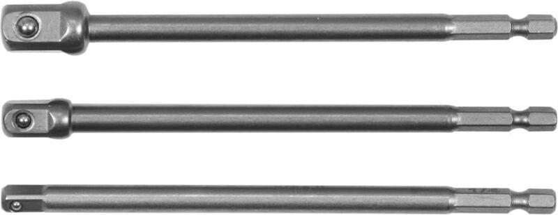 Yato - sechskantadapter für NASADE-1/4, 3/8, 1/2 3 stück YT-04628