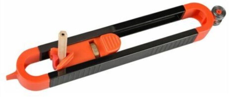 Konturenlehren-Duplikator, Präzisions-Konturenlehre mit Arretierung, Holzbearbeitungswerkzeug mit Arretierung für Eckroh...