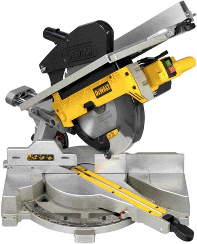 Werkzeuge - Tisch-, Kapp- und Gehrungssäge 305 mm, 1500 w D27111 - Dewalt
