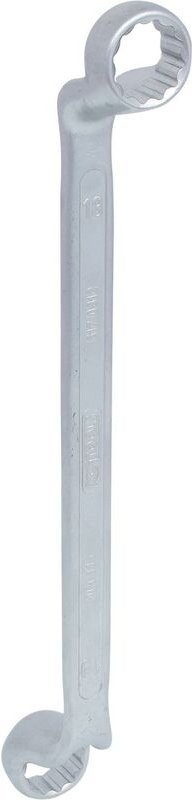 Doppel-Ringschlüssel, gekröpft, 18x19mm