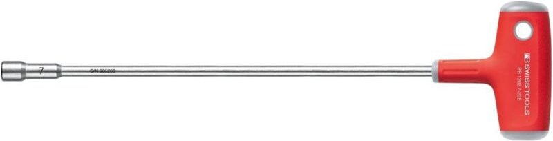 Swiss Tools T-Griff-Steckschlüssel 7x225mm