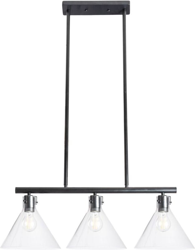 Deckenlampe Glas Metall App318-3cp