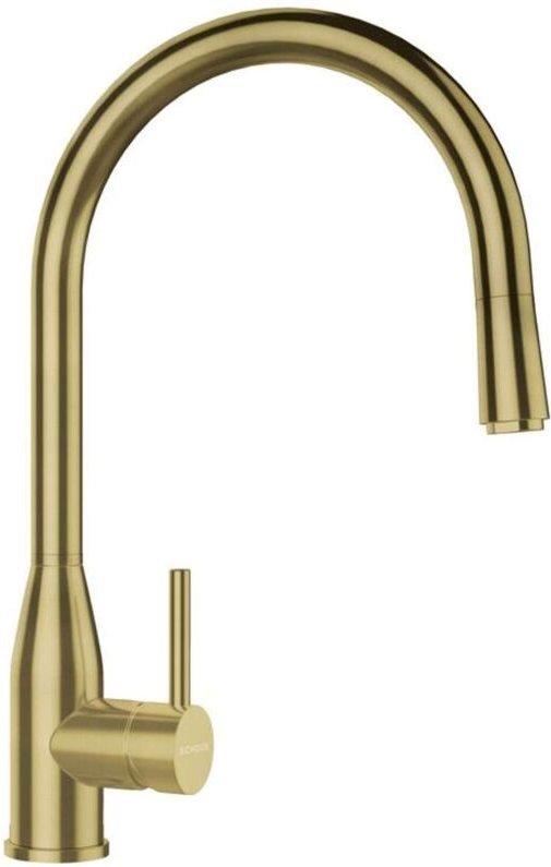 SCHOCK Kavus - Spültischarmatur mit ausziehbarem Auslauf, white gold 559120WGO