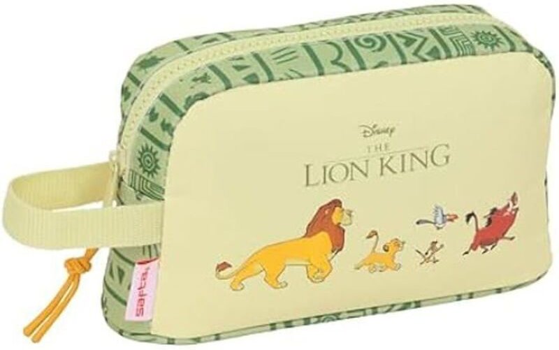 Thermo-Frühstückstasche - SAFTA - Mufa - 21,5 x 6,5 x 12 cm - Grün/Beige - Maximale Belastbarkeit