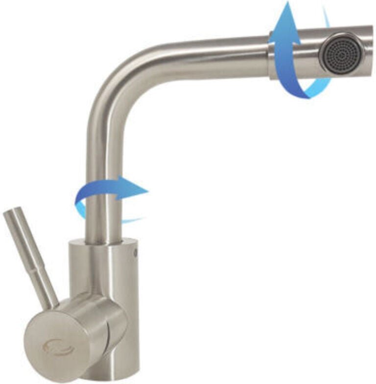 Moderne Küchenarmatur Mit Drehbarem Auslauf Für Haushaltsspülen S9005