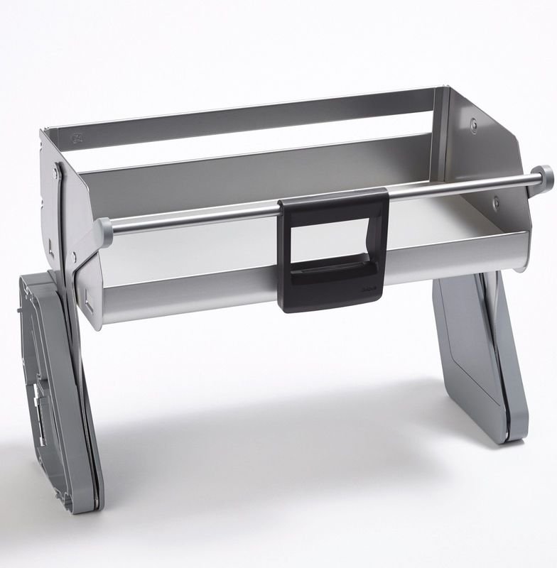 iMove Single Tray Auszugsystem für 60er Hängeschrank, silbergrau