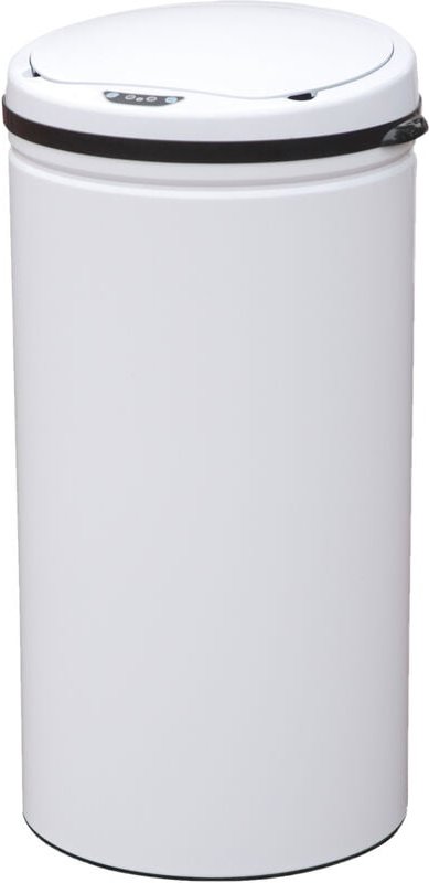 Sensor-Mülleimer 42L Elektrischer Abfalleimer Weiß - Svita