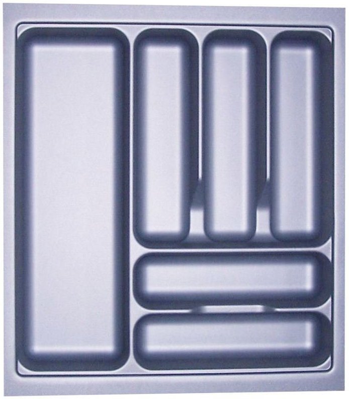 Thumbnail - Orga-box - i Besteckeinsatz Besteckkasten silbergrau 500 mm für Blum Tandembox u. ModernBox