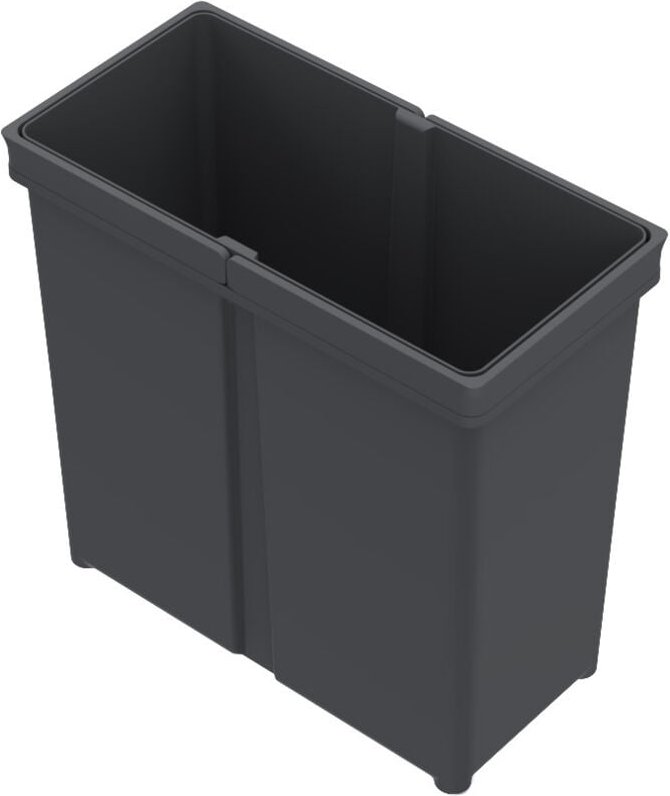 Hettich Abfallsystem-Eimer, 11l, AvanTech You Pull 9279391, Kunststoff anthrazit