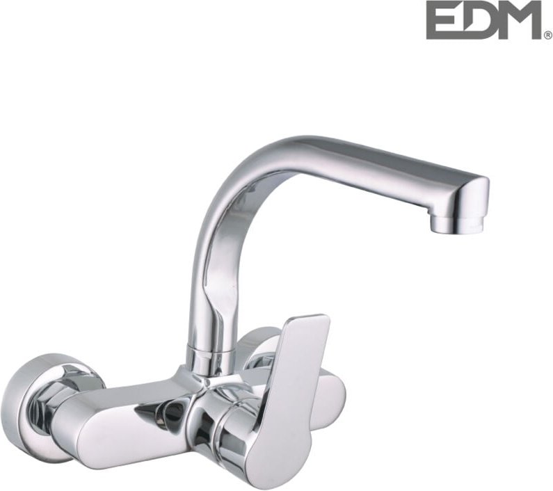 Einhebel-Spültischbatterie. niedriger Auslauf. unter Putz EDM