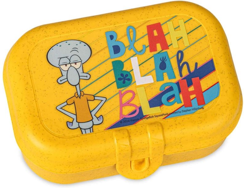 Koziol - Brotdose mit 2 Einsätzen Pascal Ready Mini SpongeBob
