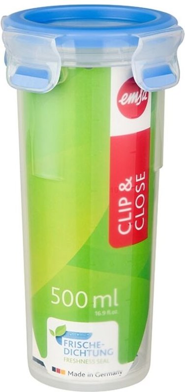 Frischhaltedose Clip & Close 0,5l rund