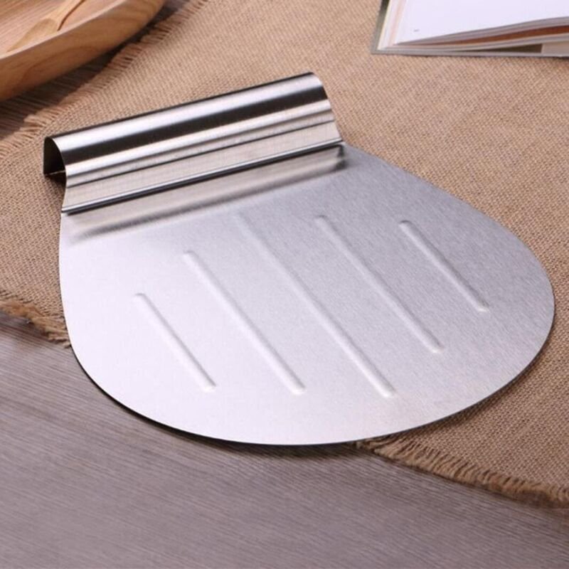 Backutensilien aus Edelstahl, Kuchenschieber, Transferblech, Drehteller, Kuchenheber zum Backen von Pizza, Brot, Kuchen ...