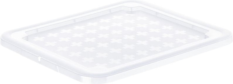 Rotho - Deckel zu Drehstapelbox Reverso 26 l 44 x 37 x 1,5 cm (l x b x h) Boxen, Körbchen & Kisten