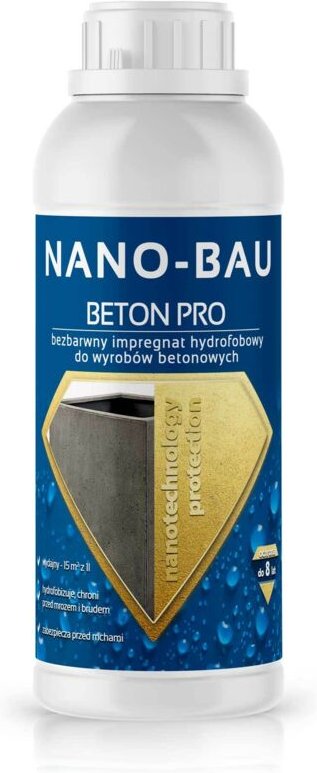 Impregnación NANO-BAU BETON PRO para elementos prefabricados de hormigón 2L