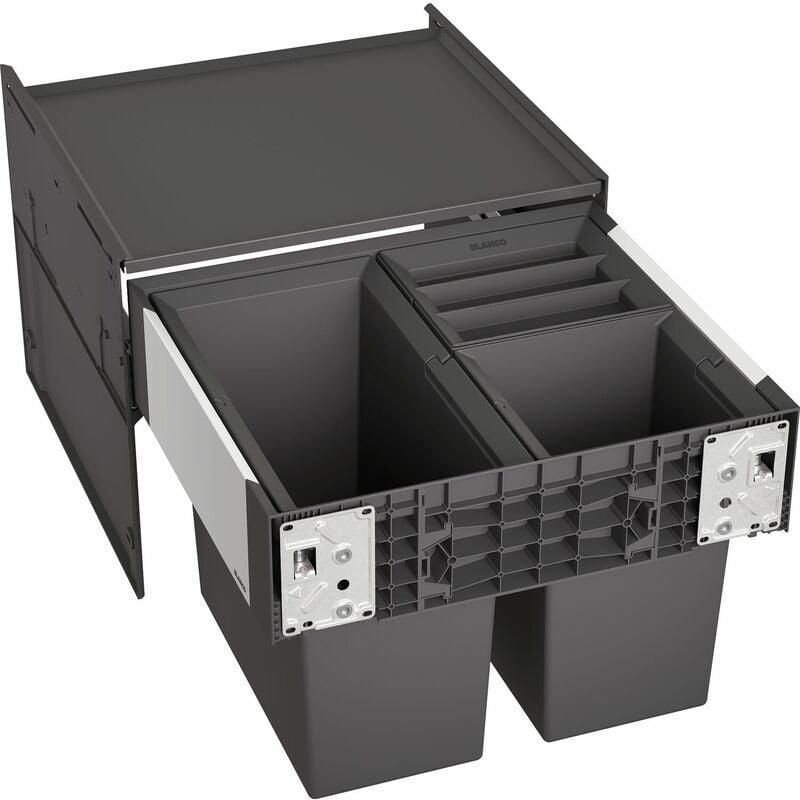 Select - Einbau-Abfalleimer, geteilt, Volumen 35 l 526202 - Blanco