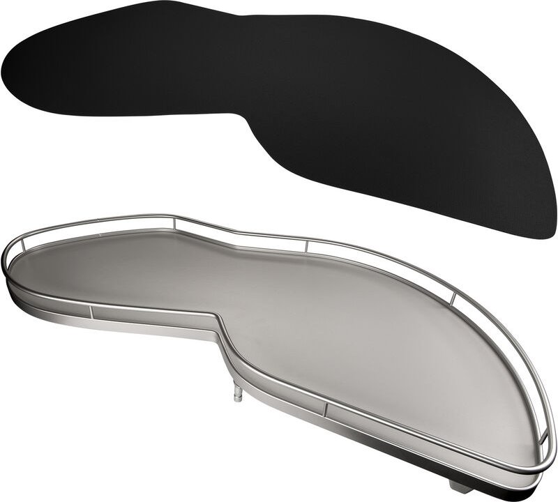 Antirutschmatte Orga-Grip schwarz für LeMans 45er rechts