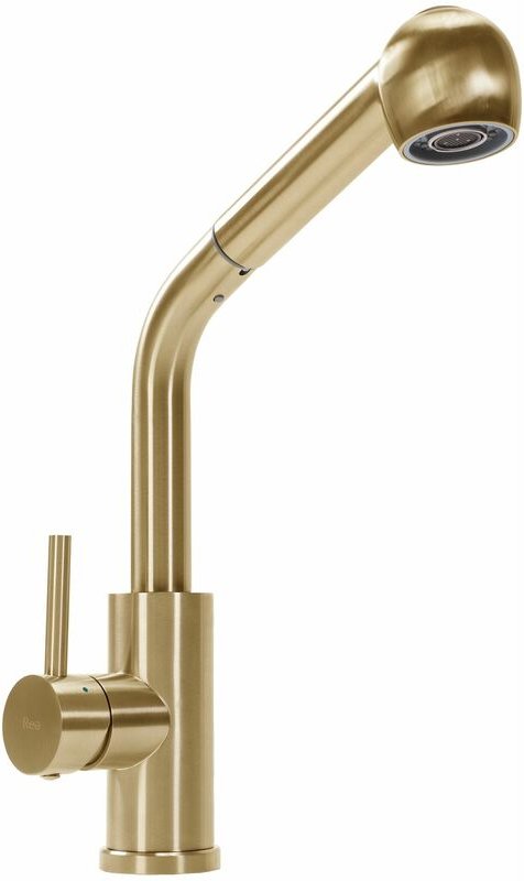 Küchenarmatur troy gebürstetes gold - REA