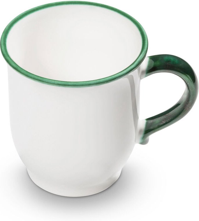 Gmundner Keramik - Grüner Rand, Schokotasse 0,3 Liter