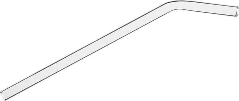 Tfa Dostmann - GlasWerk curved Trinkhalme 23 cm 6er Set Glas gebogen Transparent 14.2018.06