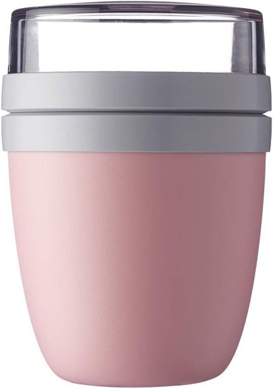 Ellipse Lunchpot – Nordic Pink – praktische 500 ml Müslischale, Joghurtbecher, Lunchbox – gefrier-, mikrowellen- und spü...