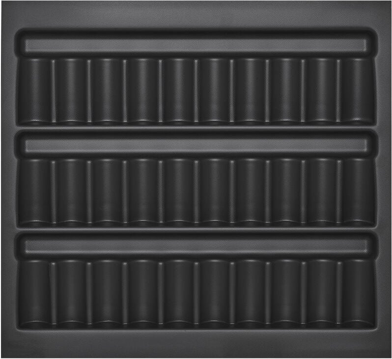 Thumbnail - So-tech - orga-box i Gewürzdoseneinsatz 513 x 473 x 28 mm lavagrau mit Perlstruktur Gewürzglaseinsatz für Tandembox Anta...