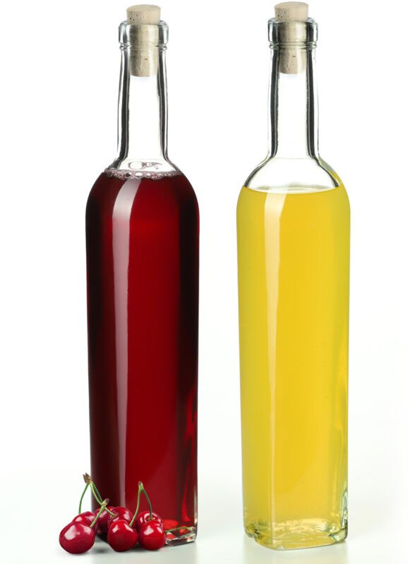 Flaschen für hausgemachte Getränke, 500 ml, 2 Stück - Kadax