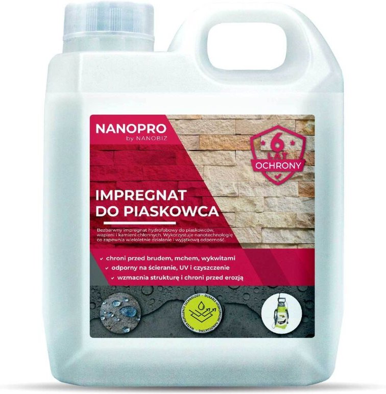 Preparación para impregnación de arenisca NANOPRO 5L