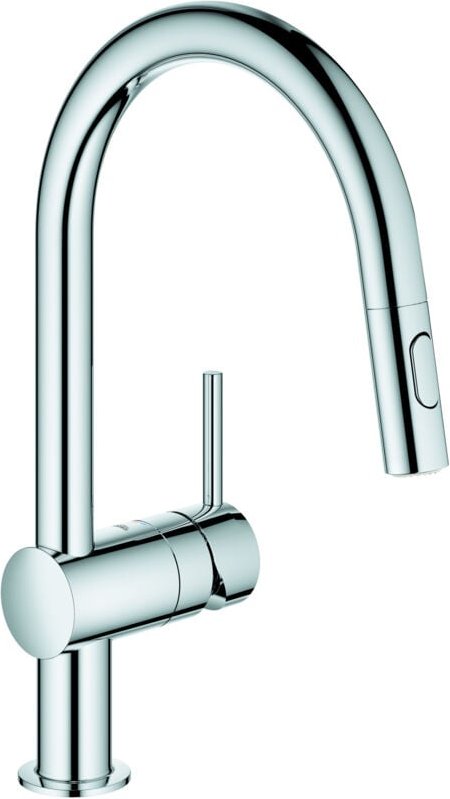 Grohe Minta - Spültischarmatur mit ausziehbarer Geschirrbrause, verchromt 32321002